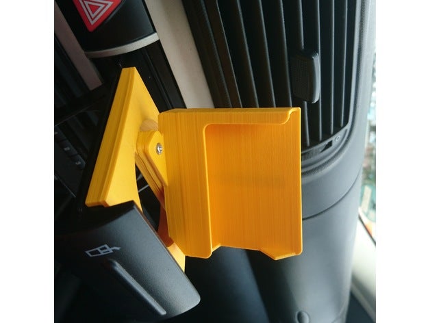 mobile holder cupholder seat leon 1m till 2006 z5 compact phone 3D print model - Mito3D