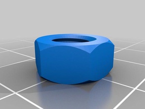 callos de pvc - porca partes personalizado 3d print model - Mito3D
