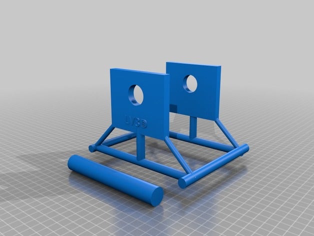 supporto versare bobines lv3d tester Stampante 3d accessori teamlv3d 3D print model - Mito3D