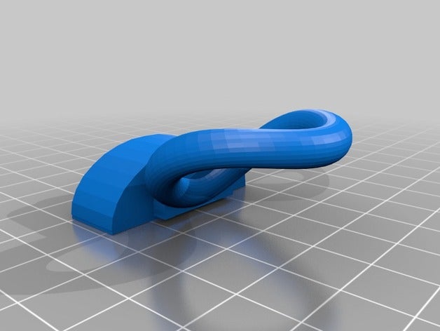 k40 handle clip-on 3d printing 3D print model - Mito3D