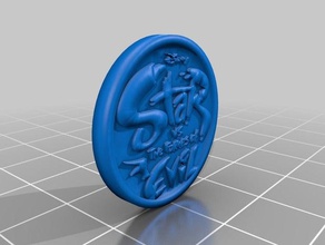 star vs forces evil coin toy & game accessories 3d print model - Mito3D