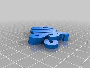 ule i portachiavi su misura 3d print model - Mito3D