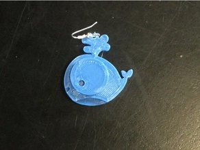 fish earring 3d printing 3d print model - Mito3D