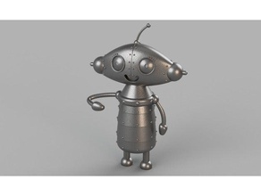 girl bot model robots 3d print model - Mito3D