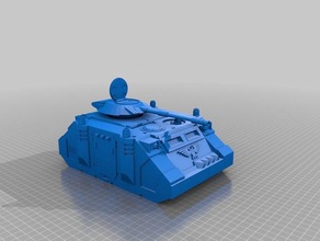 tank 2d-Kunst warhammer 3d print model - Mito3D