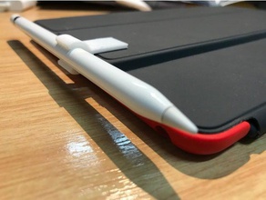 la smart keyboard apple matita titolare remix tablet 3d print model - Mito3D