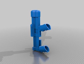 scifi pump action shotgun cosplay 3d printing 3d print model - Mito3D