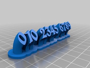completar 6 office personalizado 3d print model - Mito3D