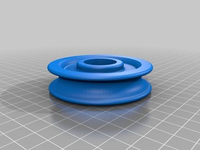 pulley winch cable diy customized 3d print model - Mito3D