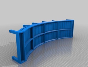 ponte ad arco modello sport & fitness all'aperto 3d print model - Mito3D