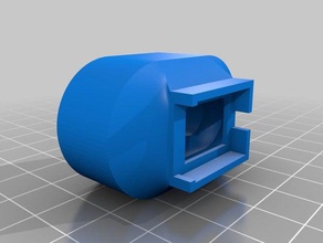 soplador de ventilador dual del adaptador Impresora 3d accesorios refrigeración conducto el pla la impresora prusa 3d print model - Mito3D