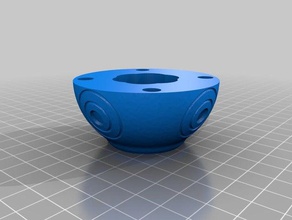 Geist Körper vor w-Magnete - original 6 Blütenblatt-led-Tee-Licht Requisiten 3d print model - Mito3D