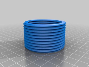 yet another thread library openscad parts nut screw 3d print model - Mito3D