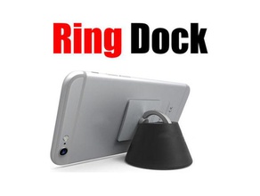 phone ring dock accessories iring stand 3d print model - Mito3D