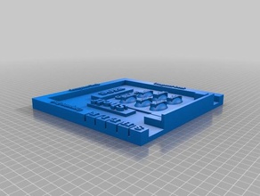 g3y kaem tic plan d'étage L'impression 3d 3d print model - Mito3D