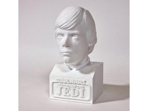 jedi luke skywalker büstü Bankası heykeller mark hamill star wars 3d print model - Mito3D