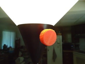 torchiere lamba düğmesi yedek parça artrit özelleştirilmiş güç ver anahtarı ışık 3d print model - Mito3D