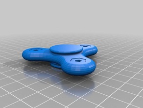mon personnalisés bot spinner 3 8 x3 jouets mécaniques personnalisé 3d print model - Mito3D