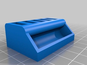 my customized usb stick holder organization 3d print model - Mito3D
