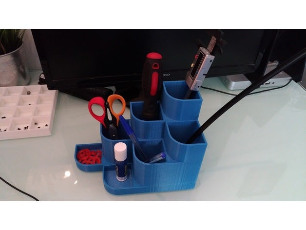 pencil holder office pot small tool 3D print model - Mito3D