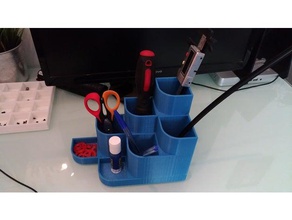 pencil holder office pot small tool 3d print model - Mito3D