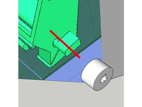 afinia h480 wind barrier repair parts 3d printer 3d print model - Mito3D
