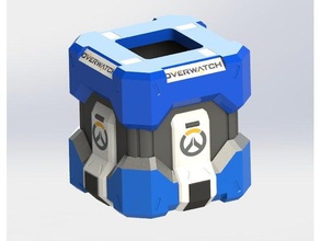 overwatch Aufstand loot box Spiele 3d print model - Mito3D