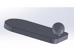 parrot bluetooth soporte de micrófono la automoción el 3d print model - Mito3D