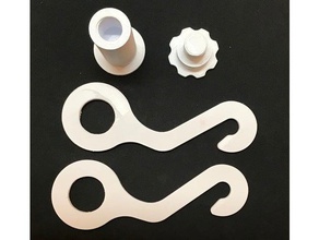 spool cabide Impressora 3d de peças filamento guia titular spoolholder 3d print model - Mito3D