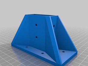 mi personalizados paramétrico de la fijación pata mesa -openscad diy personalizado 3d print model - Mito3D