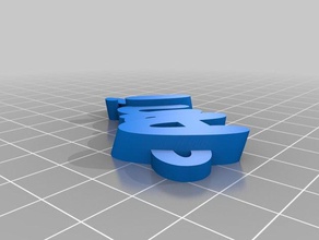 aanis keychains customized 3d print model - Mito3D