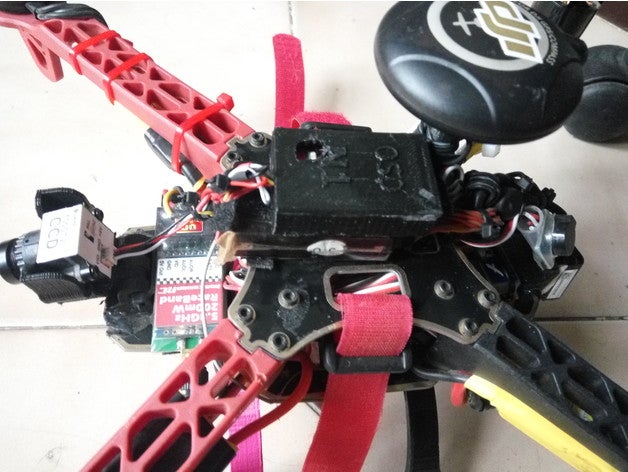 osd n1 case - caja dji In r c araçlar f330 gerçek 3D print model - Mito3D