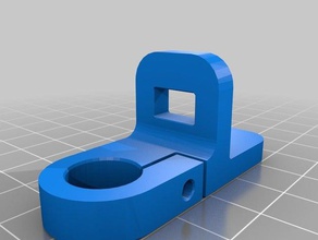 hypercube z-shaft clamp 12mm 3d printer accessories 3d print model - Mito3D