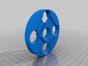 fidget spinner 4some giocattolo & accessori di gioco 3d print model - Mito3D