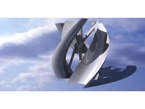 wind turbine savoniov helix electronics clean energy machine savonius rotor toy 3d print model - Mito3D