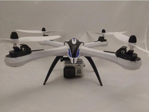 drone tarantola x6 supporto gopro kit r c i veicoli 3d print model - Mito3D
