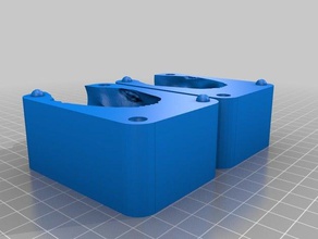 el encogimiento de la cabeza del molde La impresión en 3d 3d print model - Mito3D