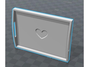 bandeja para recojer anillos y pendientes aksesuarlar 3d print model - Mito3D
