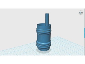 cup straw kitchen & dining 3d print model - Mito3D