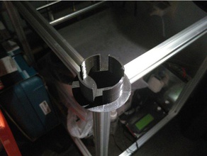 2020 rail screwless filament spool holder 3d printer accessories 3dd flyingbear flyingbear-p902 3d print model - Mito3D