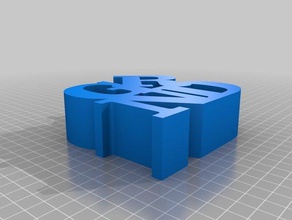 grnd heykeller özelleştirilmiş 3d print model - Mito3D