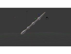 generic wand props 3d print model - Mito3D