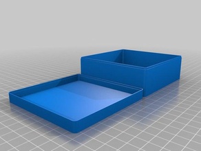 axis282 sottile scatola organizzazione su misura 3d print model - Mito3D