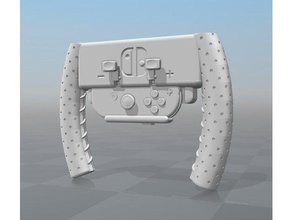 zb kartwheel - nintendo switch steering wheel video games mario kart 3d print model - Mito3D