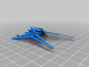 planetary annihilation titanes, zeus aire titan juegos de video la aeronave avión mejor fresco parte arriba 3d print model - Mito3D