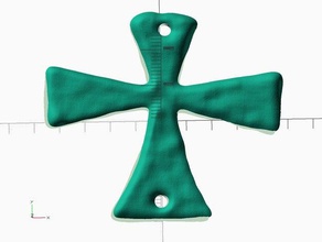 crusader cross scans & replicas christ christian 3d print model - Mito3D