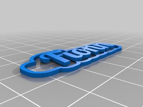 fionn 2 Schlüsselanhänger kundengebundene 3d print model - Mito3D