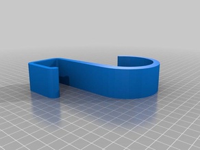 cable hook polycom vc system office guide holder 3d print model - Mito3D