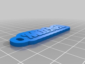 mitchell 1 Schlüsselanhänger kundengebundene 3d print model - Mito3D