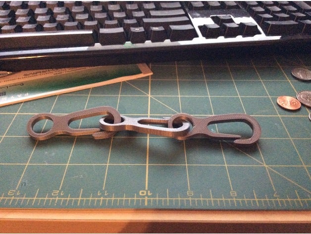 interlocking hook tools 3D print model - Mito3D